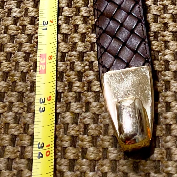 Coldwater Creek brown adjustable bonded belt woman’s 1X/2X - Picture 14 of 17